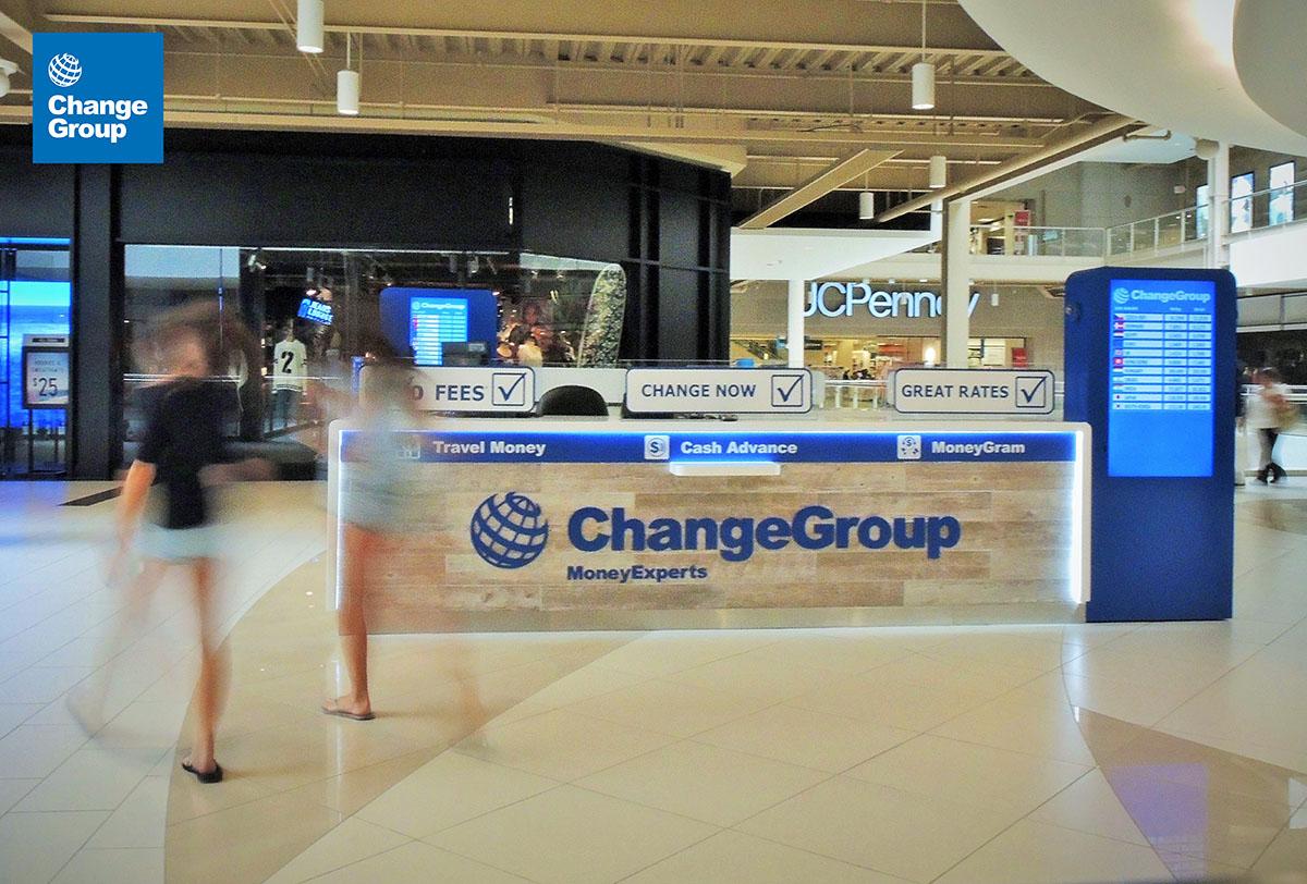 A Prosegur Change Branch in an Airport