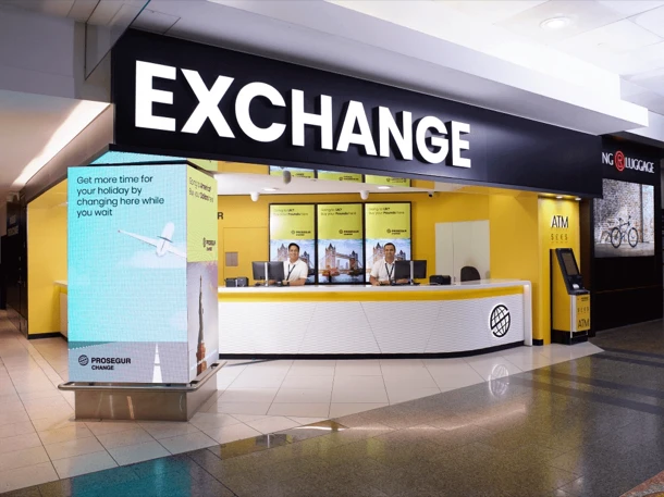 Prosegur change branch in Melbourne Airport