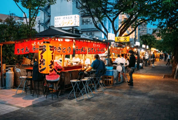 street food stall in thailand