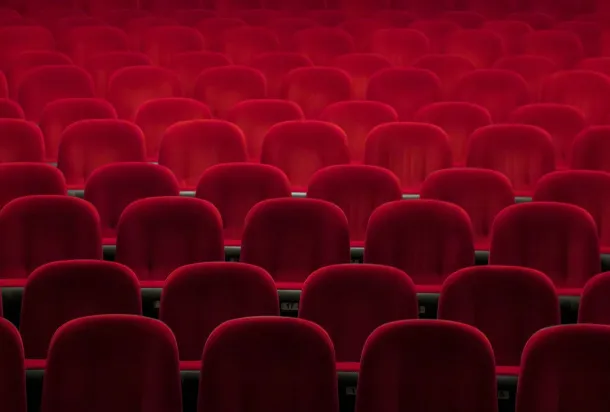 Empty cinema room